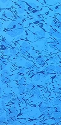 Blue textured pool liner pattern with rippled water design detail