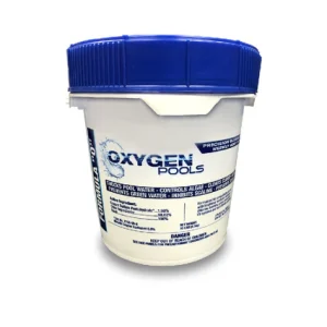 Oxygen Control 5 pool maintenance product for above-ground and in-ground pools