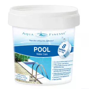 AQUA FINESSE POOL TAB 8 CT BUCKET