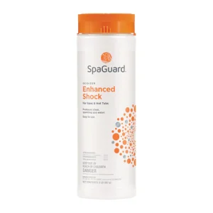 SpaGuard Enhanced Shock pool maintenance product for spas and hot tubs
