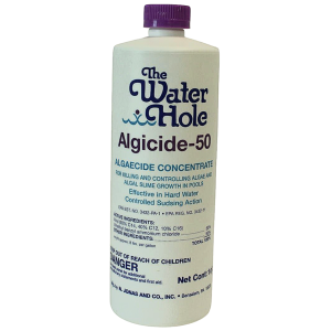 The Water Hole Algicide-50 pool maintenance product for algae control