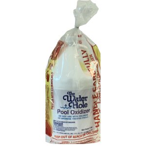 The Water Hole Pool Oxidizer chemical treatment for pool maintenance supplies
