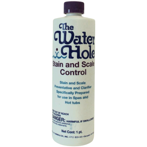 The Water Hole stain and scale control product for hot tubs and spa maintenance